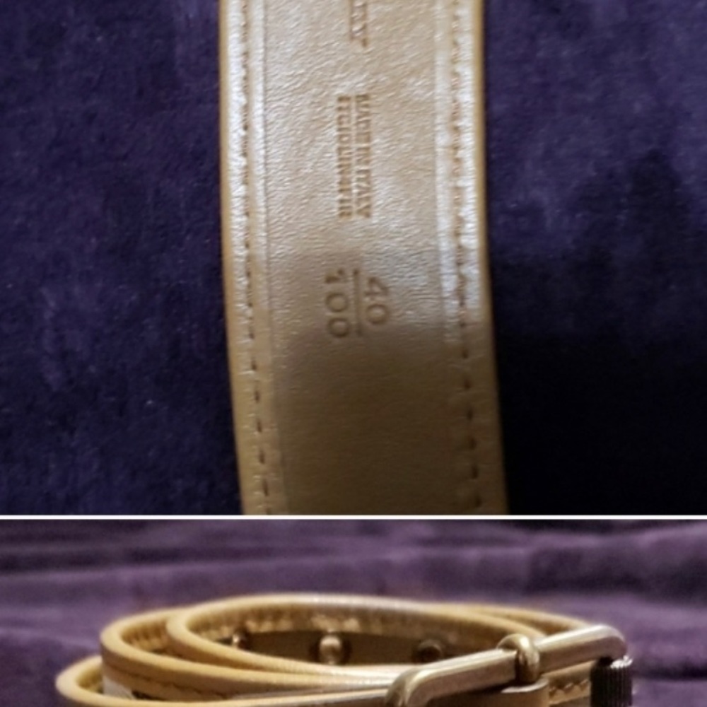 Burberry belt